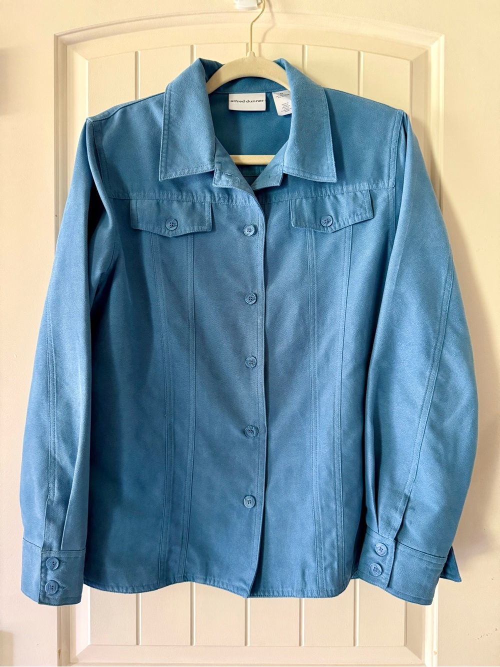 Vintage Alfred Dunner Shirt Jacket 1980's